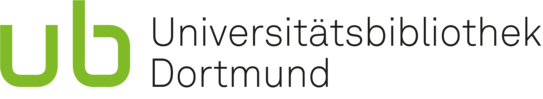 Logo der Universitätsbibliothek Grüne Buchstaben UB mit Universitätsbibliothek in schwarz danebenstehend