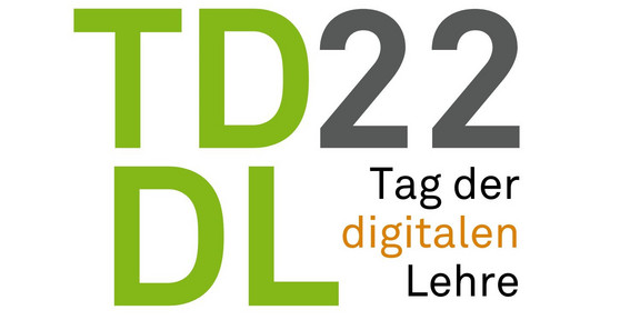 Typografischer Inhalt: "TDDL 22, Tag der digitalen Lehre"