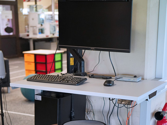 PC-Arbeitsplatz für den VR-Bereich